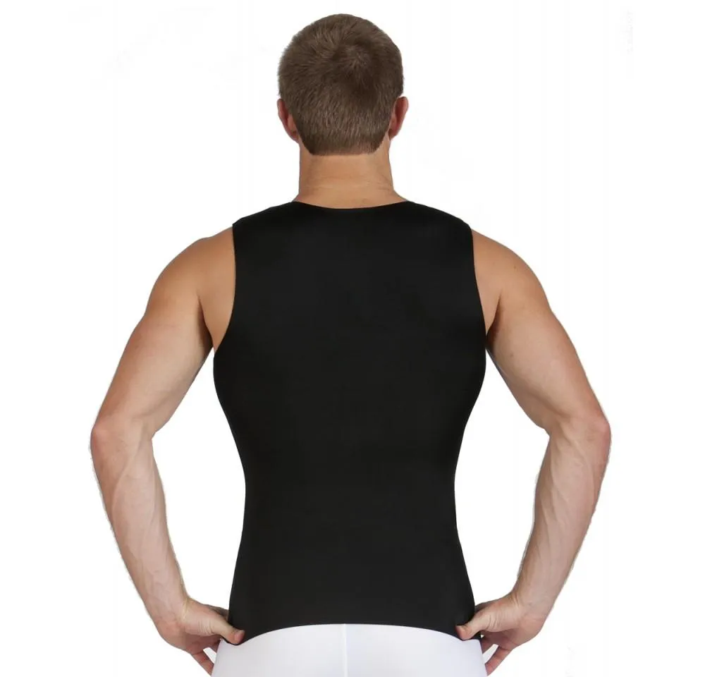 Insta Slim High Compression Sleeveless V Neck Tank ISVS00N1